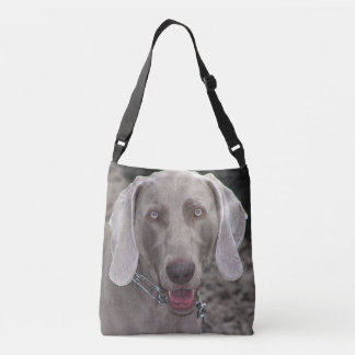 Chocolate Weimaraner Crossbody Bag