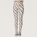 Chocolate Whoopie Pie Pennsylvania Dutch Amish Leggings<br><div class="desc">Leggings feature an original marker illustration of a row of chocolate cream-filled whoopie pies. A PA Dutch foodie classic!

This design is also available on other products. Don't see what you're looking for? Need help with customization? Contact Rebecca to have something designed just for you.</div>