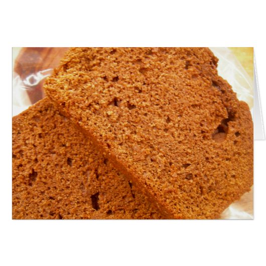 Chocolate zucchini bread cards (Front Horizontal)