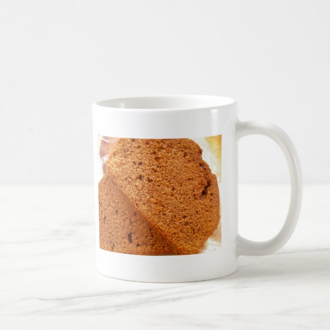 Chocolate zucchini bread coffee mug (Right)
