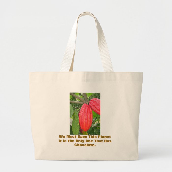 chocolateredbeans, We Must Save This Planet itCanvas Bags