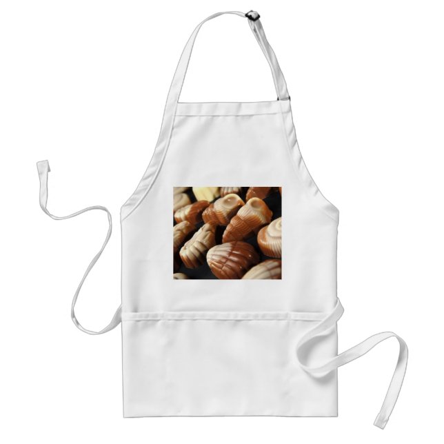 Chocolates Adult Apron (Front)