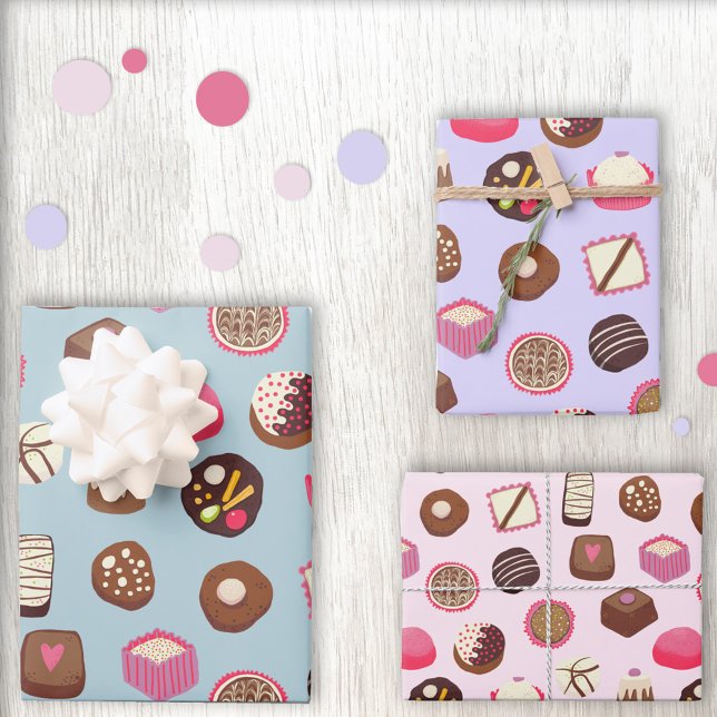 Chocolates and Candy Wrapping Paper Sheets (Creator Uploaded)