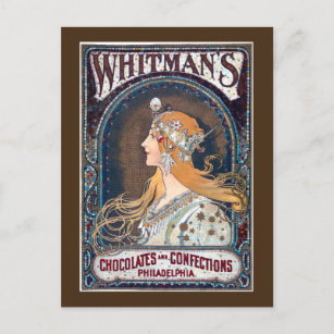 Chocolates and Confections Postcard
