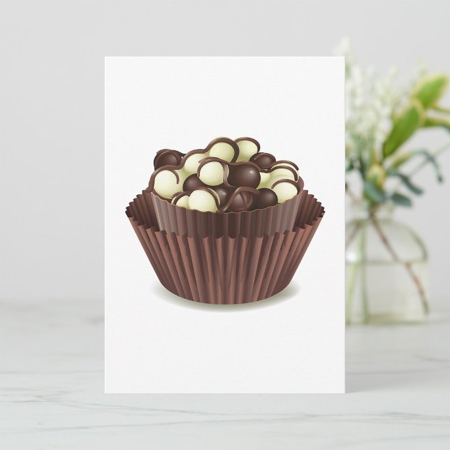 Chocolates Cup Invitations (Creator Uploaded)