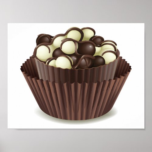 Chocolates Cup Poster