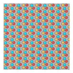 chocolates faux canvas print
