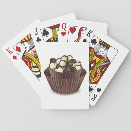 Chocolates in a Chocolate Cup Poker Cards