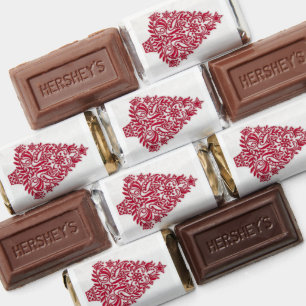 Chocolates - Scandinavian Christmas Folk Art Hershey's Miniatures