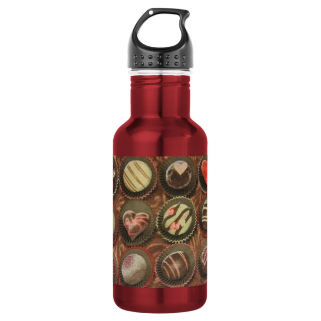 Chocolates & Truffles Water Bottle (Front)