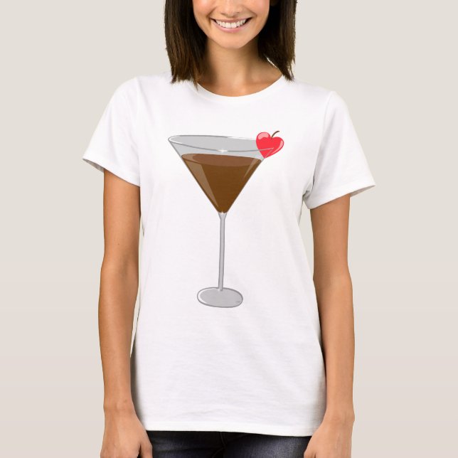 Chocolatetini T-Shirt (Front)