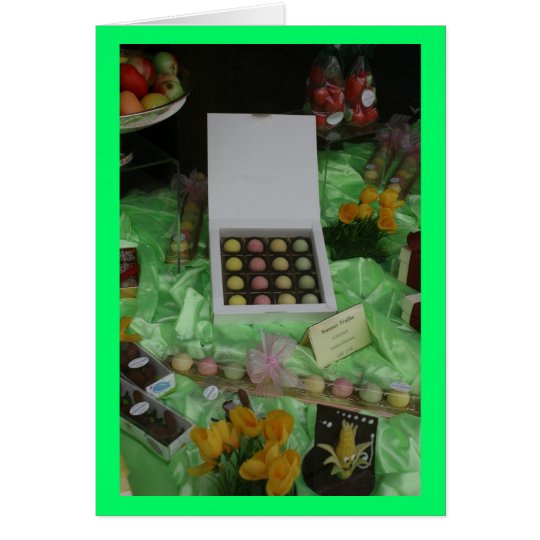 Chocolatier and Patisserie window, Basel Card