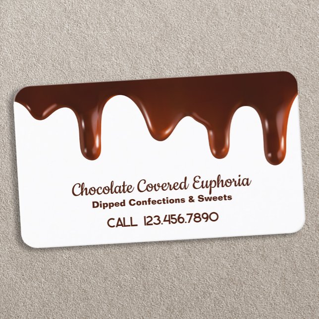 🍬 Chocolatier Business Card (Chocolatier Business Cards)