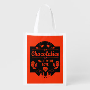 Chocolatier Maker Grocery Bag