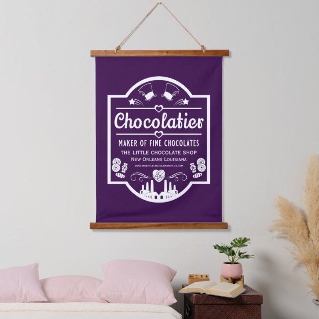 Chocolatier Maker Hanging Tapestry (Bedroom)