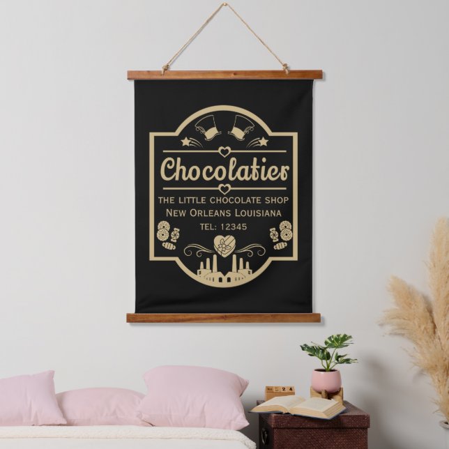Chocolatier Maker Hanging Tapestry (Bedroom)