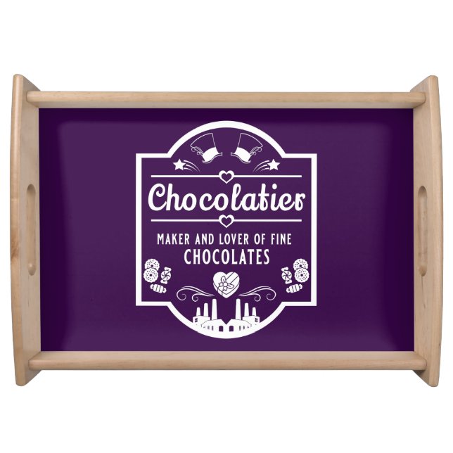 Chocolatier Maker Serving Tray (Front)
