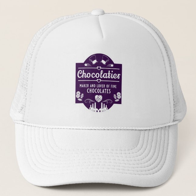 Chocolatier Maker Trucker Hat (Front)