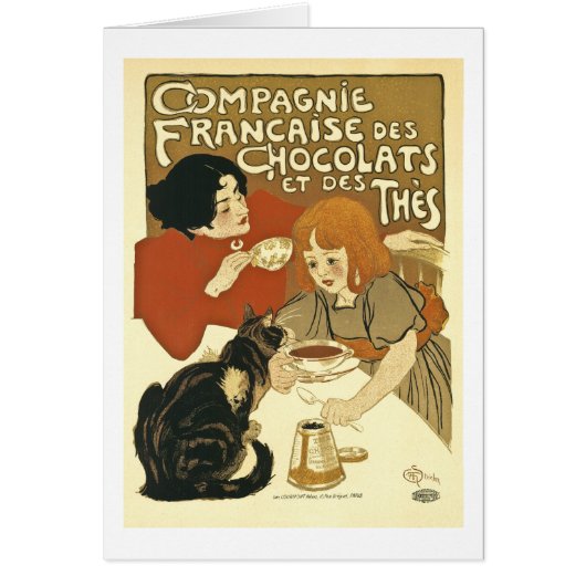 Chocolats - Vintage French Ad Cards (Front)