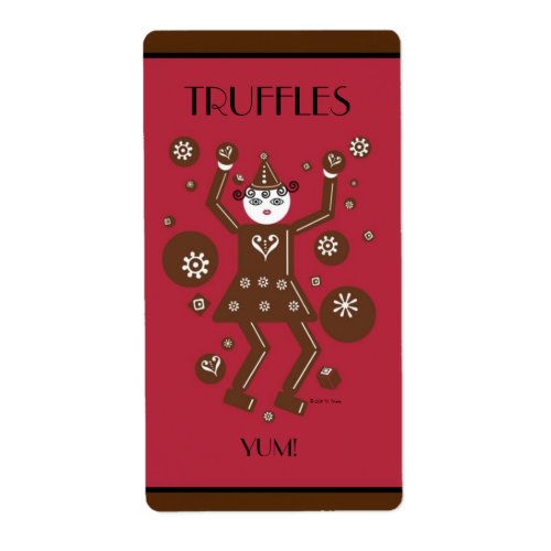 Chocolatta Truffles Labels  2011 M Martz