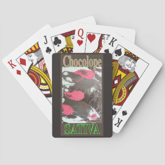 CHOCOLOPE SATIVA POKER CARDS