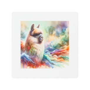 Chocorron 050724AREF117 - Watercolor Metal Print