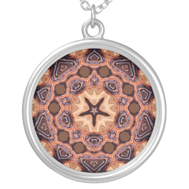 ChocStar Geometric Necklace (Front)