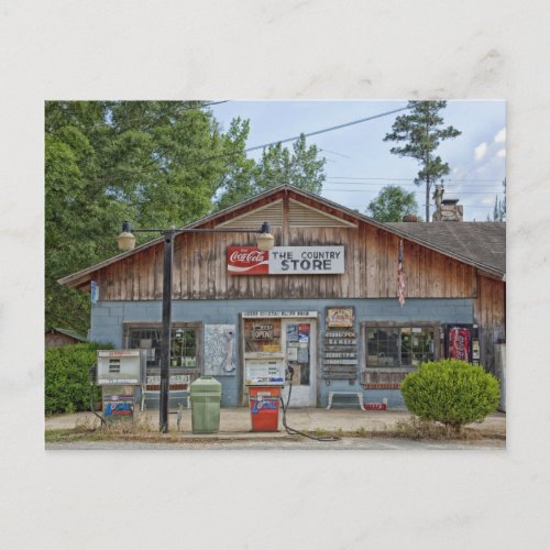 Choctaw Bluff General Store Alabama Postcard