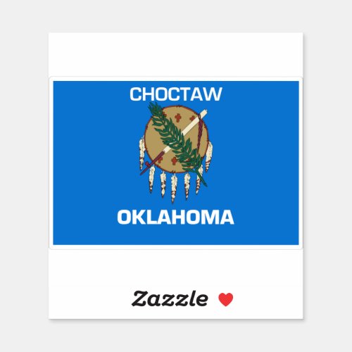 Choctaw Oklahoma Sticker