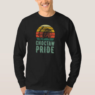 Choctaw Pride Retro Vintage Native American Tribe  T-Shirt