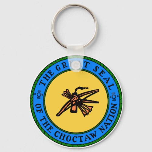 Choctaw Seal Keychain