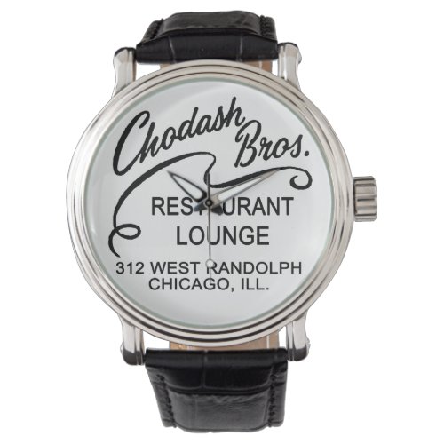Chodash Bros Restaurant Chicago Illinois Watch