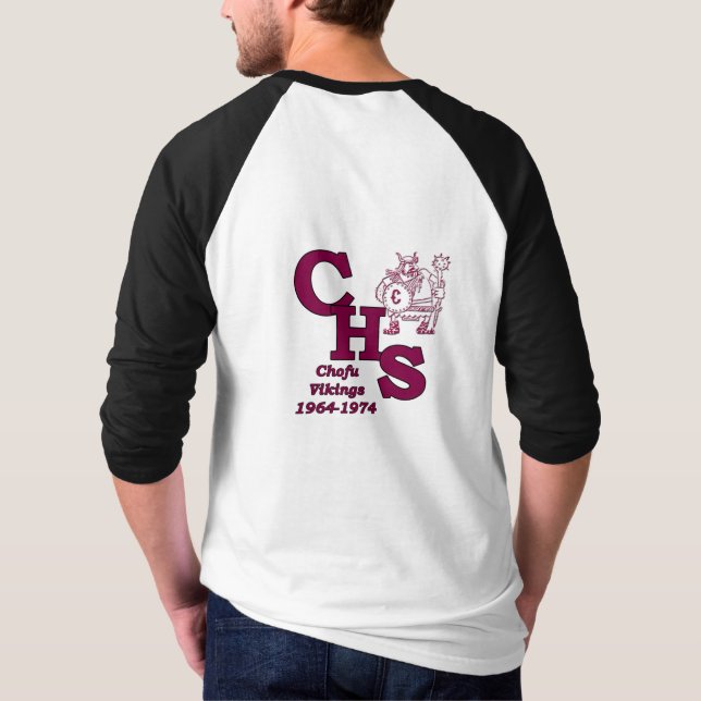 Chofu High School Vikings 1964-1974 T-Shirt (Back)