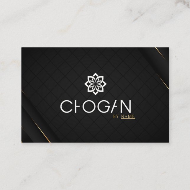 Chogan Business Card Personal Adviser (Front)