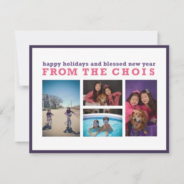 Choi Christmas Card (Front)