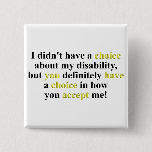 Choice Button (Front)