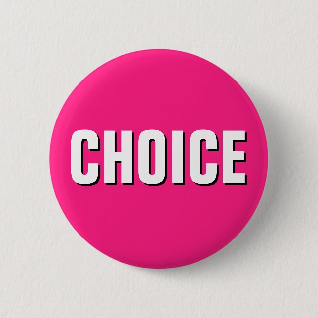 "CHOICE" BUTTON (Front)
