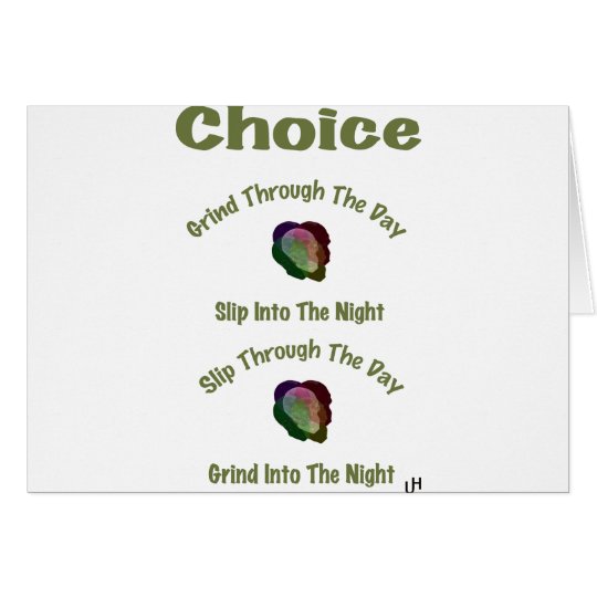 Choice Card