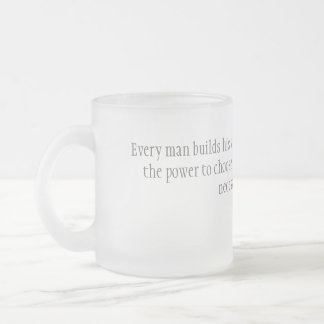 Choice Frosted Glass Coffee Mug