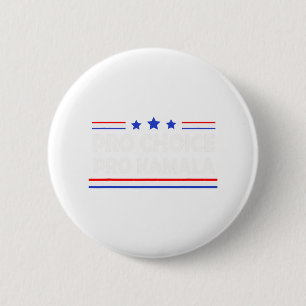 Choice Pro Kamala 2024 Feminist Women&#';s Rights Button