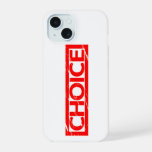 Choice Stamp iPhone 15 Case
