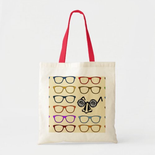 Choices- Whimsical Eyeglasses Tote Bag