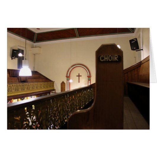 choir bench cards (Front Horizontal)
