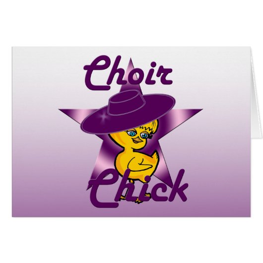 Choir Chick #9 Cards (Front Horizontal)
