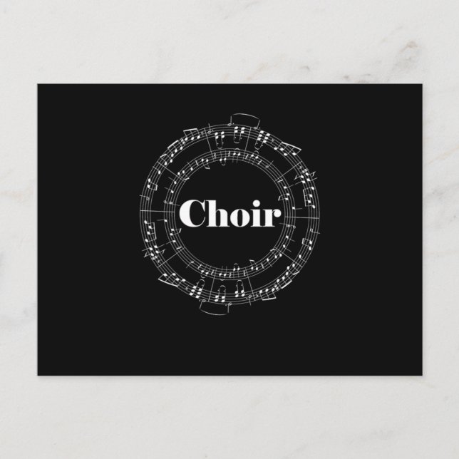 Choir Chorus Choral Music Conductor Notes Gift (Front)