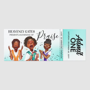 Choir Church Concert Fundraiser Ticket