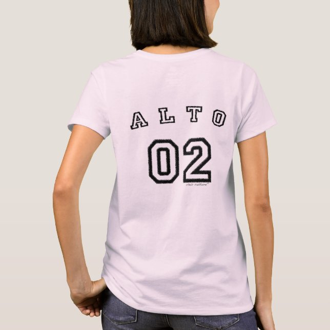 Choir Culture Alto 02 women's t-shirt (Back)