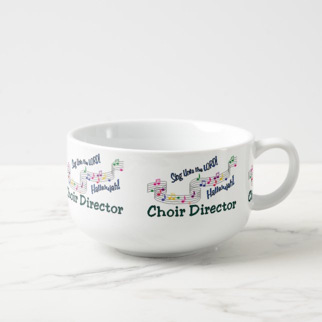 Choir Director Church CN Soup Mug (Left)