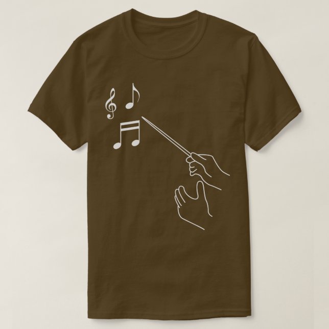 Choir Director Conductor Orchestra Maestro Music I T-Shirt (Design Front)