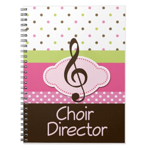 Choir Director Gift Journal Notebook